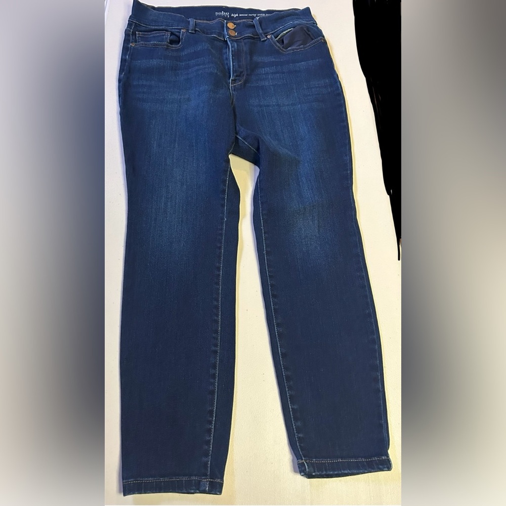 Soho Women's Blue Jeans Leggings